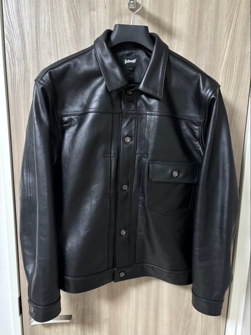 早い者勝ち!! Schott シープレザー 1st TRACKER JACKET