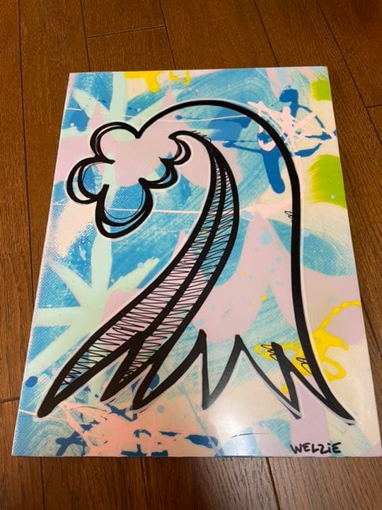 TwoCrows Welzie レジンアート原画　ハワイアン