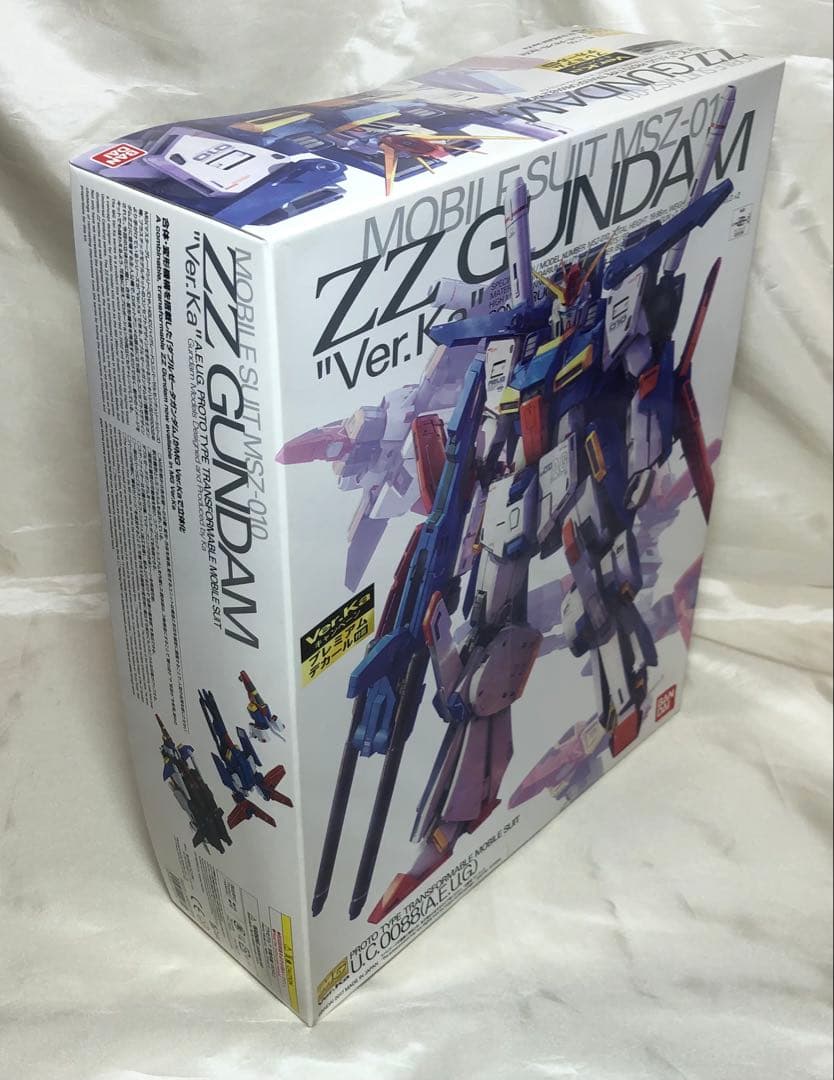 MG1/100ダブルゼータガンダムVer.Ka と 強化型拡張パーツセット