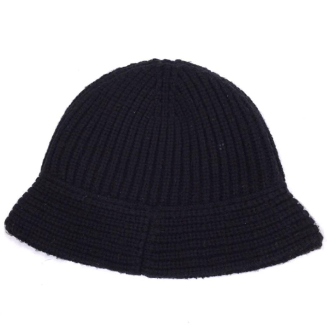 CELINE セリーヌ トリオンフ クロシェ カシミア バケットハット ネイビー