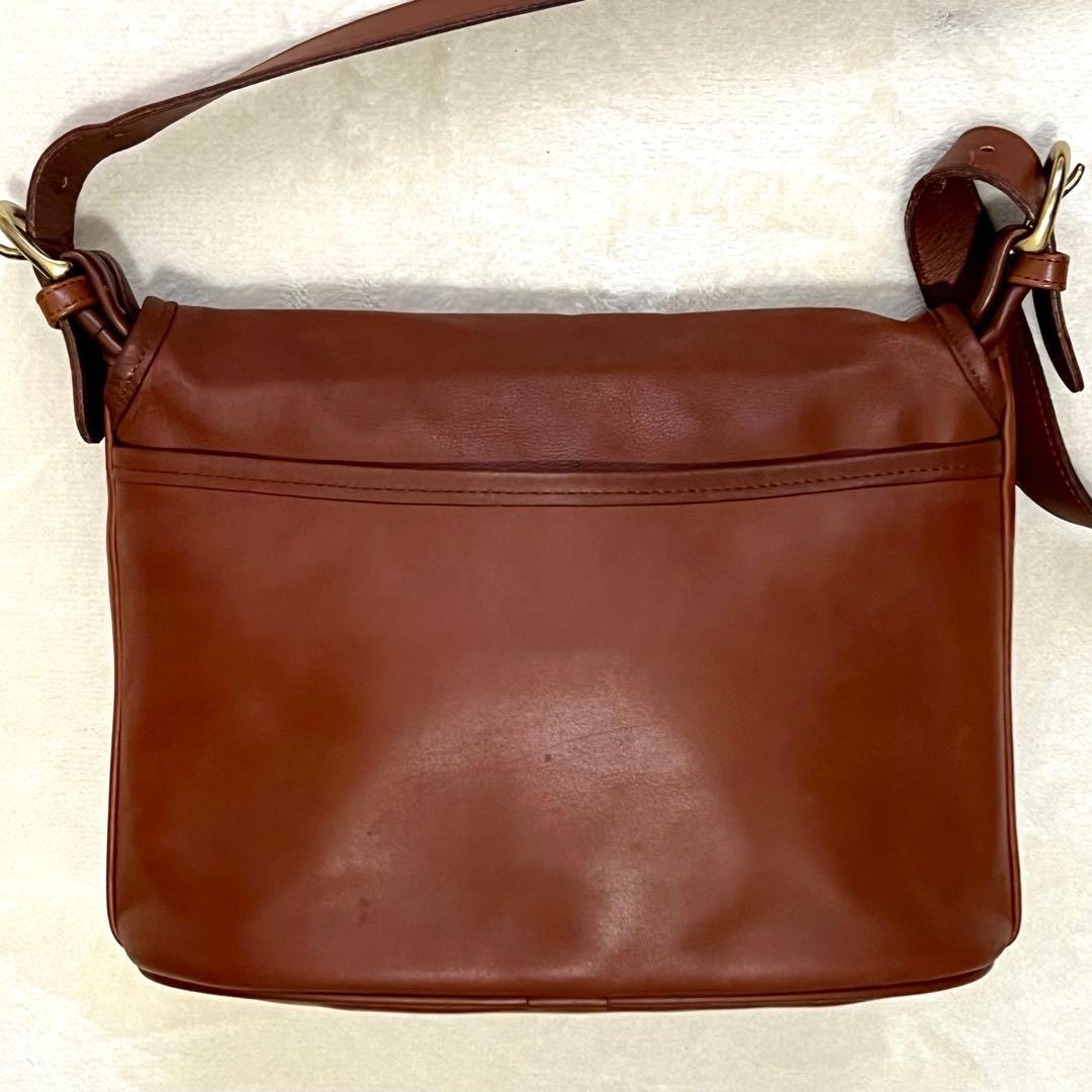 美品✨ COACH オールドコーチ ショルダーバッグ クロスボディ レザー