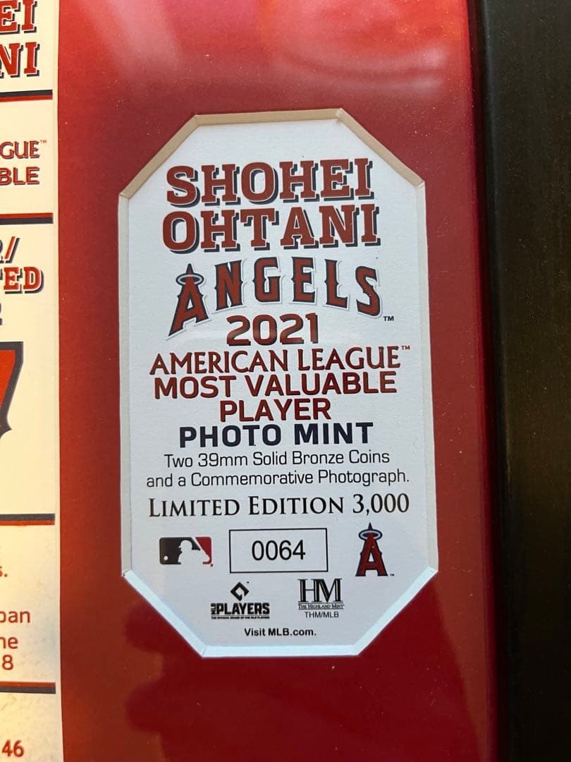 THE HIGHLAND MINT 2021年大谷翔平　MVP記念