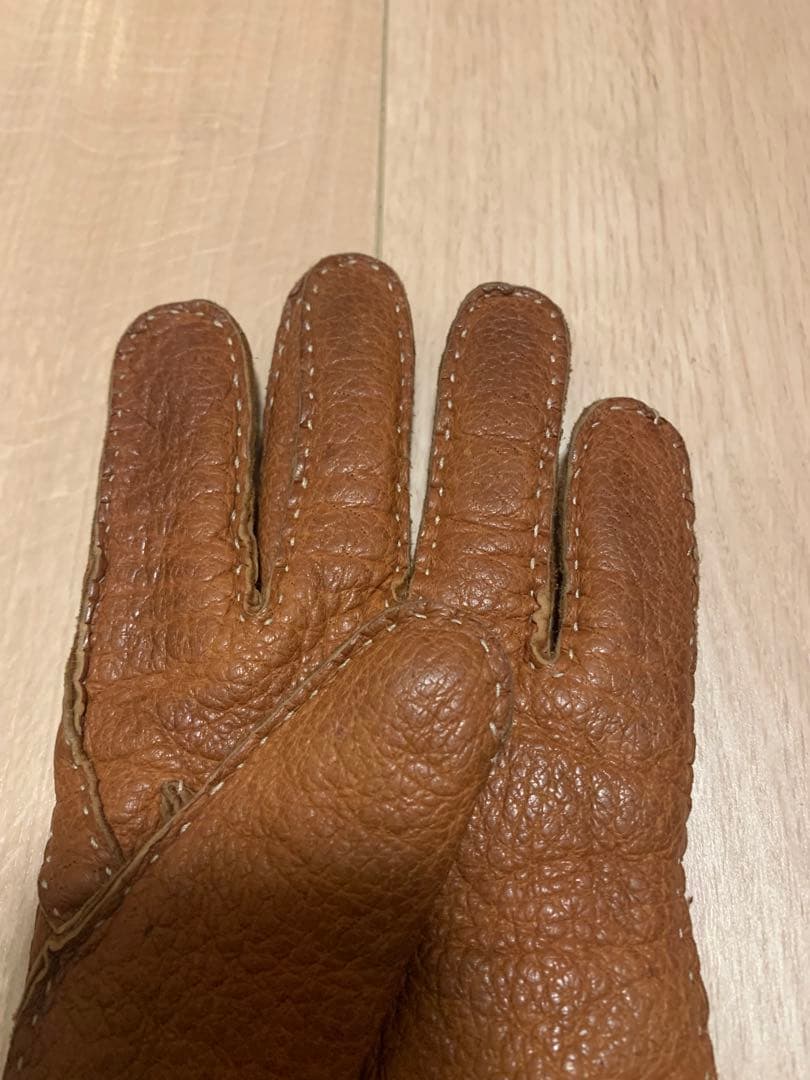 restelli手袋　ブラウン　MILANO