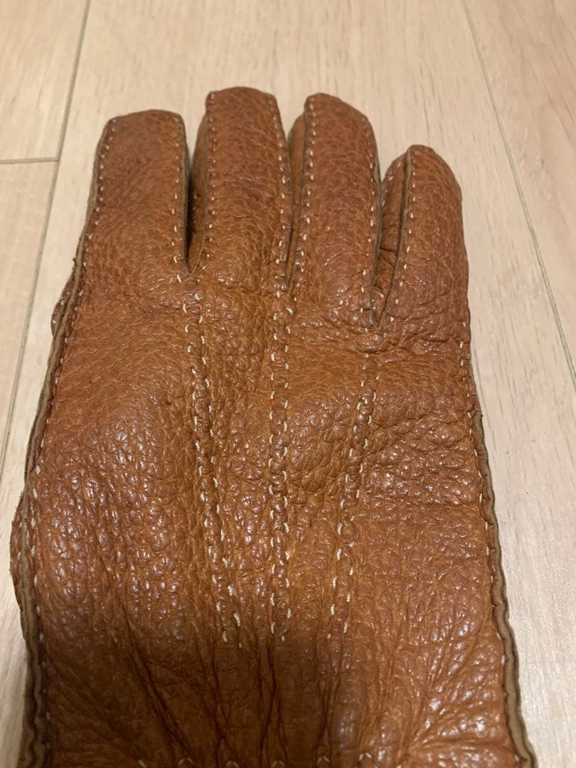 restelli手袋　ブラウン　MILANO