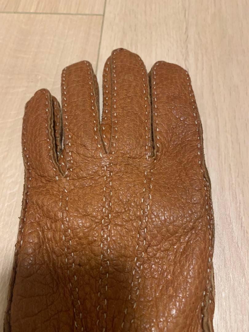 restelli手袋　ブラウン　MILANO
