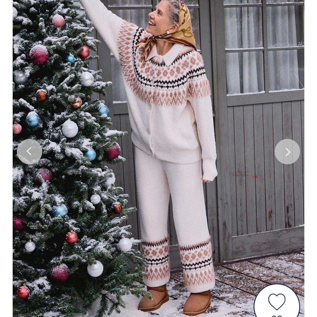 購入前にコメント必須　2025秋冬新作 ジェラートピケ　ルームウェア　セット