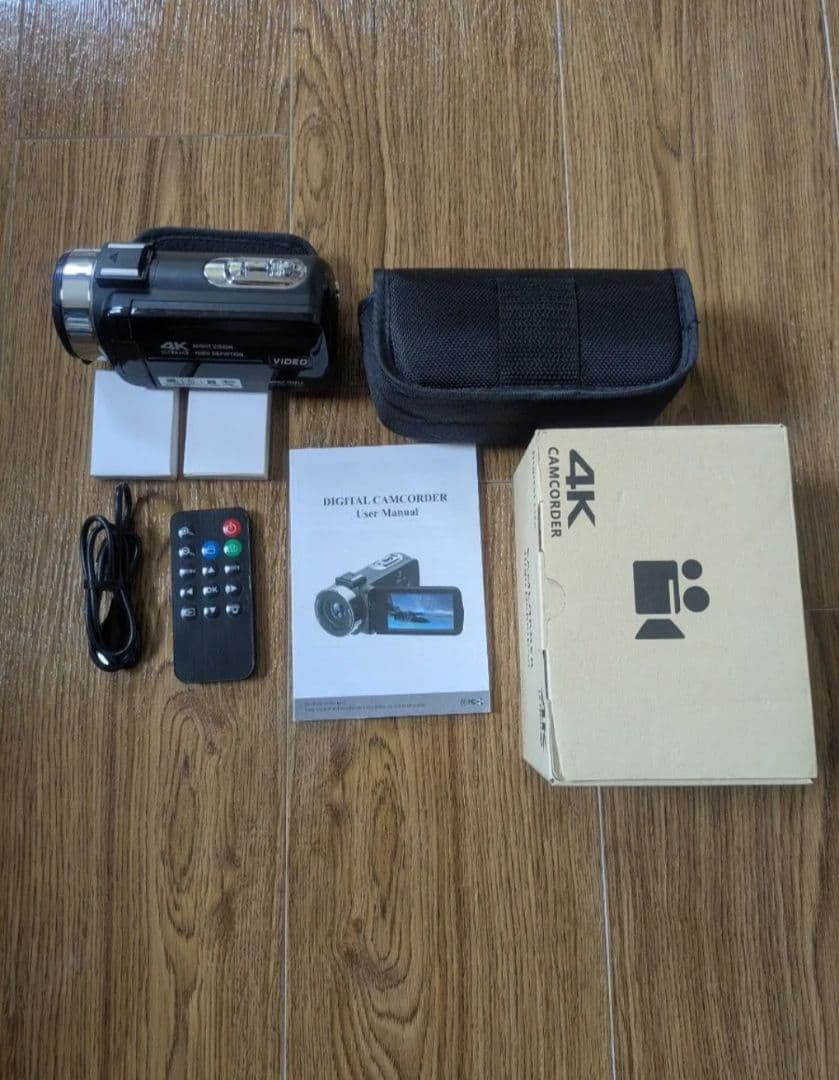 4K ビデオカメラ ナイトビジョン付き