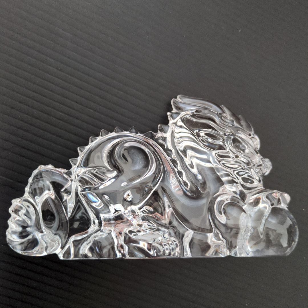 【美品】バカラ　龍　ドラゴン　 干支 　辰 　置物 　オブジェ　 辰年