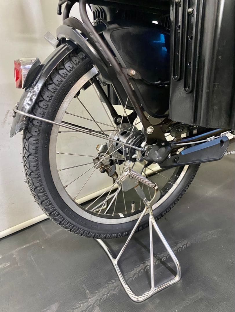 1年保証 ブリヂストン　20インチ　子供乗せ　3人乗り　茶色　電動アシスト自転車