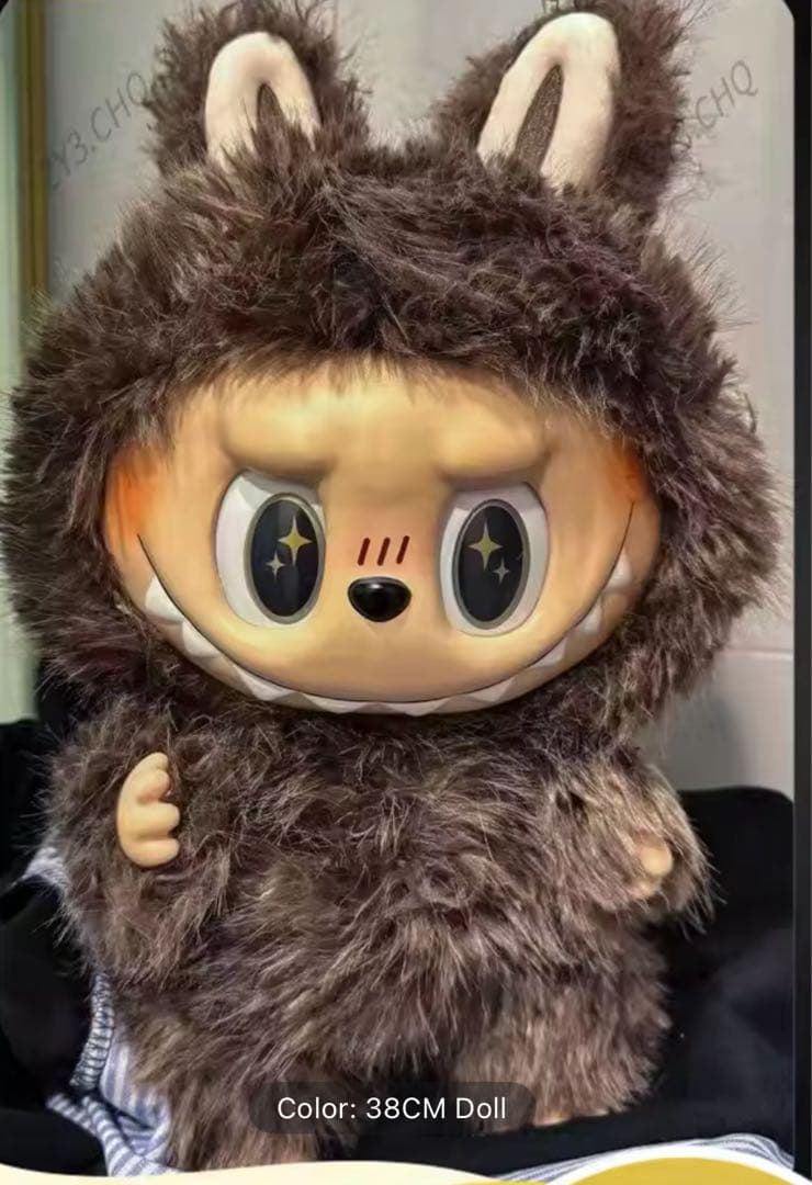 ZIMOMO LABUBU 改造版　38cm バージョン　ぬいぐるみ