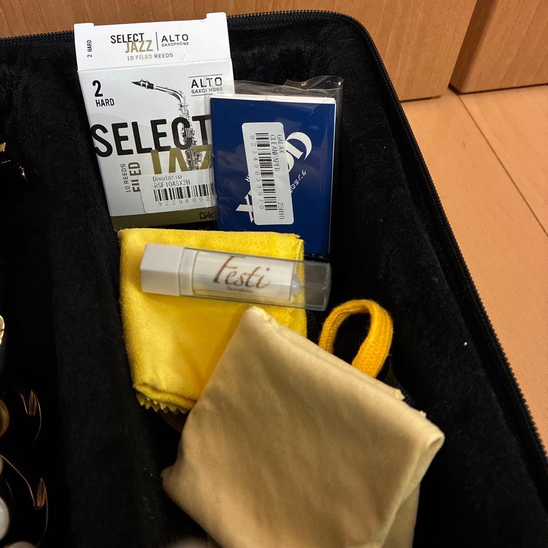 今週末で出品終了⭐︎Festiゴールド アルトサックス 島村楽器
