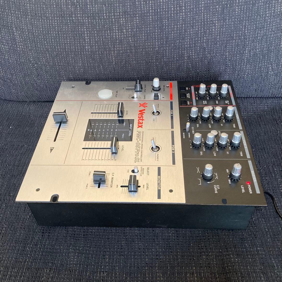 ジャンク品！少しガリあり！ Vestax PMC-05Pro SL DJミキサー