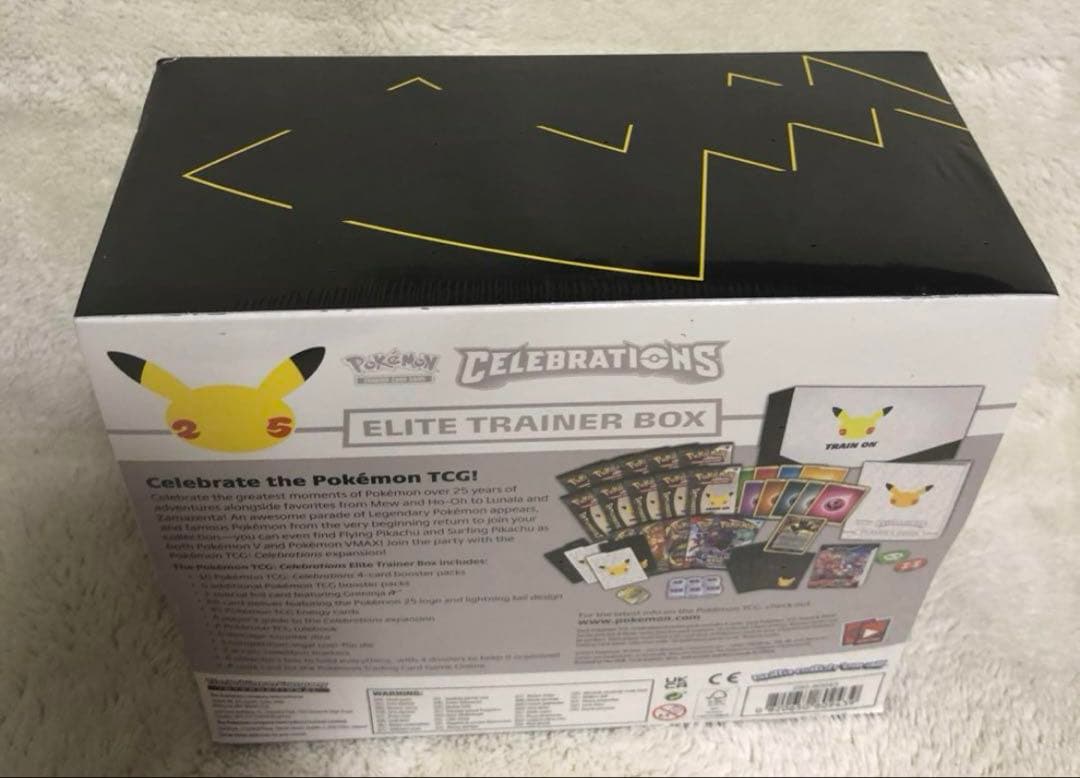 25th Celebrations Elite trainer box 海外版