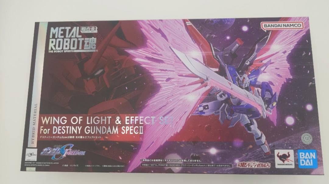 L ROBOT魂 デスティニーガンダムSpecIIゼウスシルエット光の翼