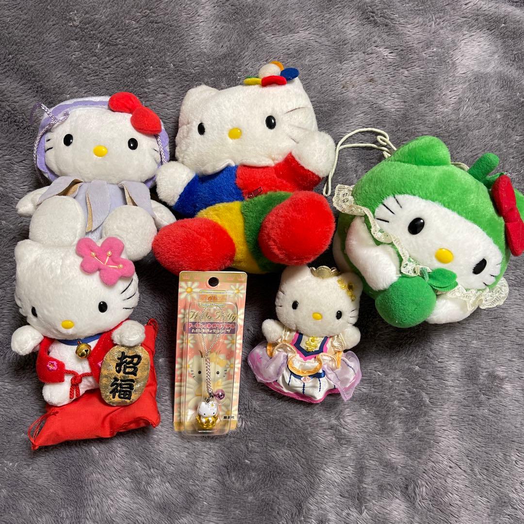 【希少】ハローキティ/ご当地/ストラップ・ぬいぐるみ