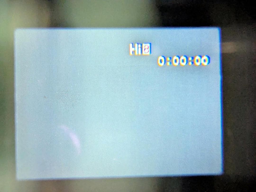 8mmテープのダビングに！ Canon ビデオカメラ UC-L1Hi