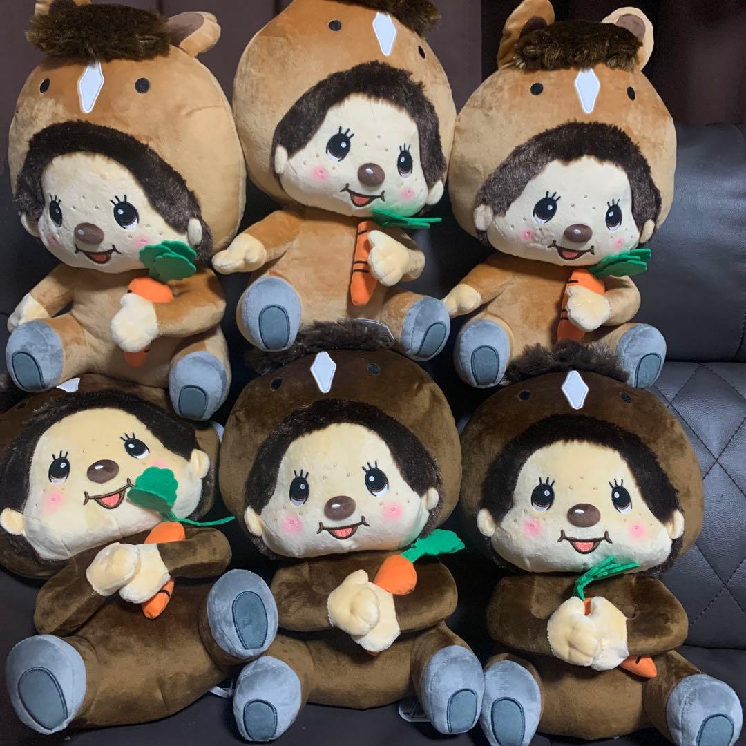 モンチッチ うまBIGぬいぐるみ　2種　6個