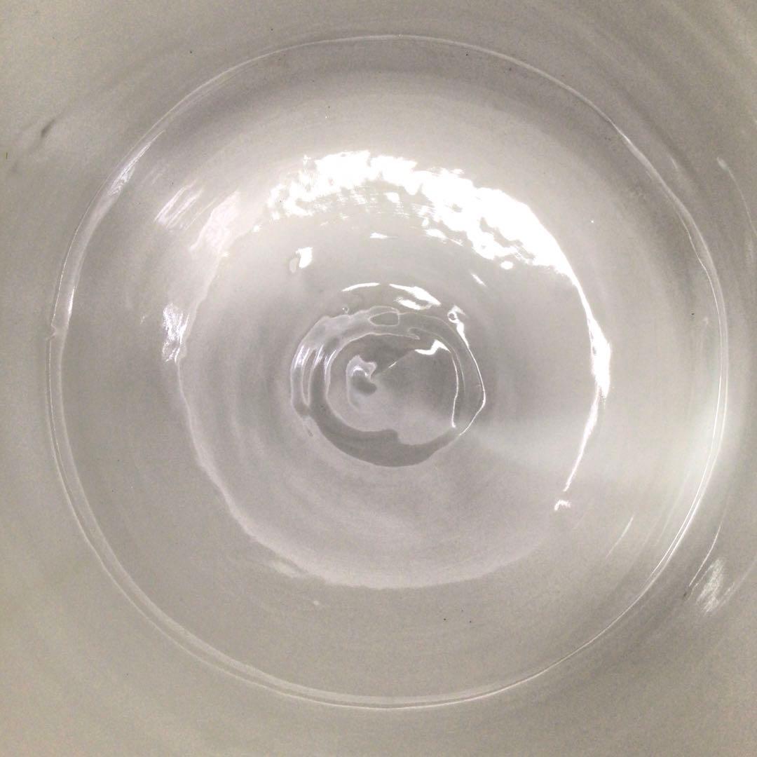 Ｒ５０５　水指　『篠田義一造』『染付松絵』　共箱　茶道具