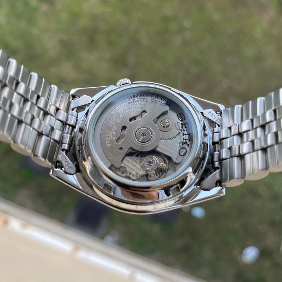 SEIKO 5 自動巻 7s26-0500セイコーファイ。