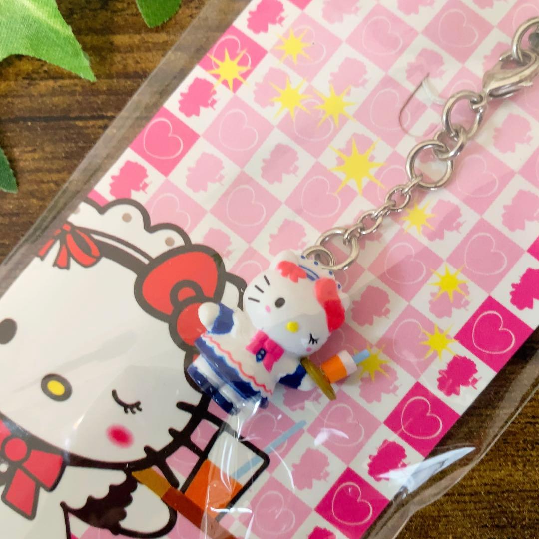 【入手困難】希少　激レア　ハローキティ メイドバージョン　ストラップ 2007