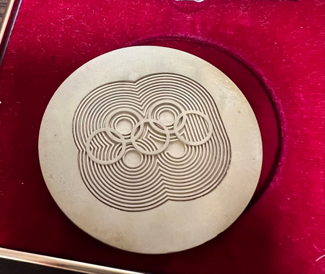 1968年メキシコオリンピック記念メダル