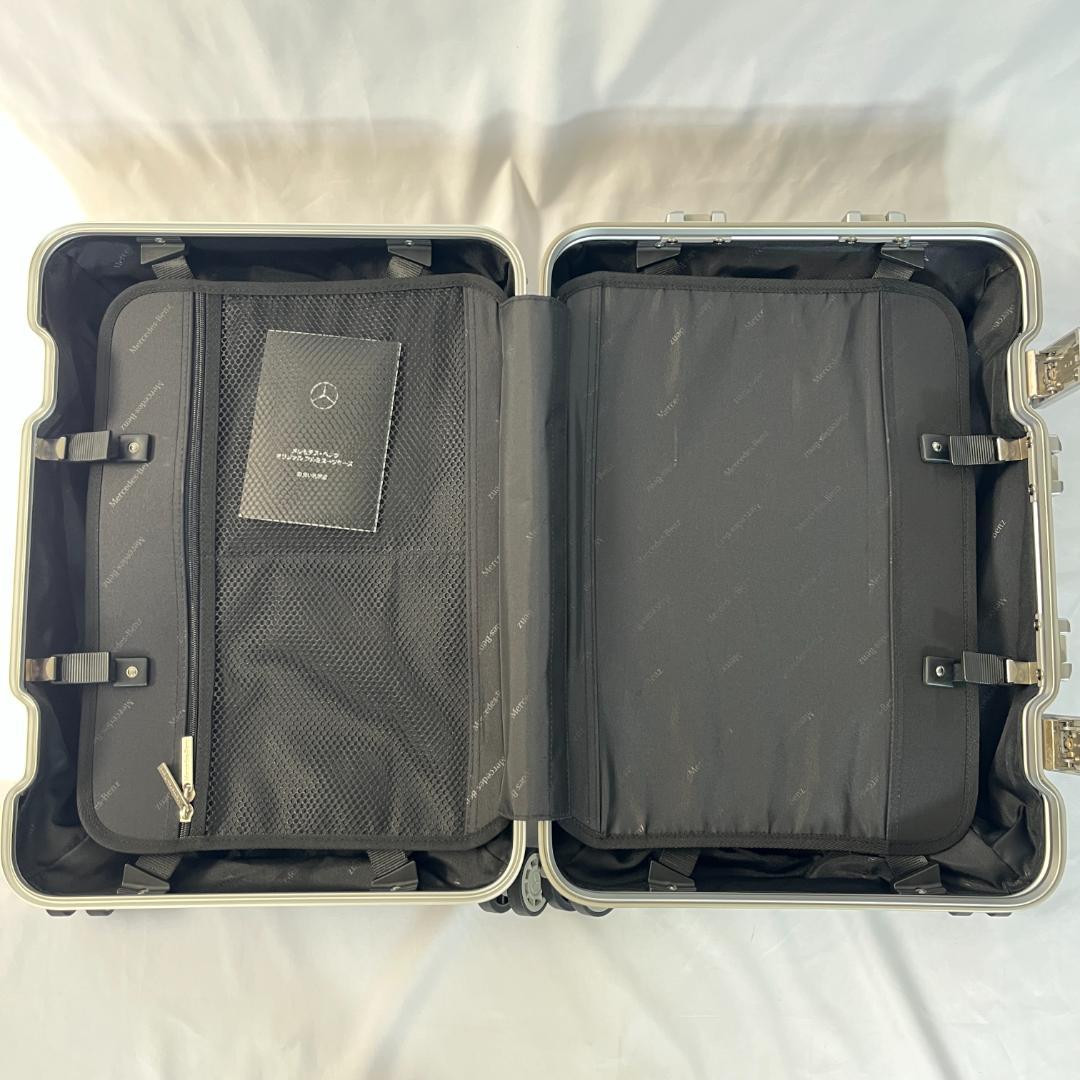 未使用 メルセデスベンツ キャリーケース スーツケース アルミ 機内持込 32L
