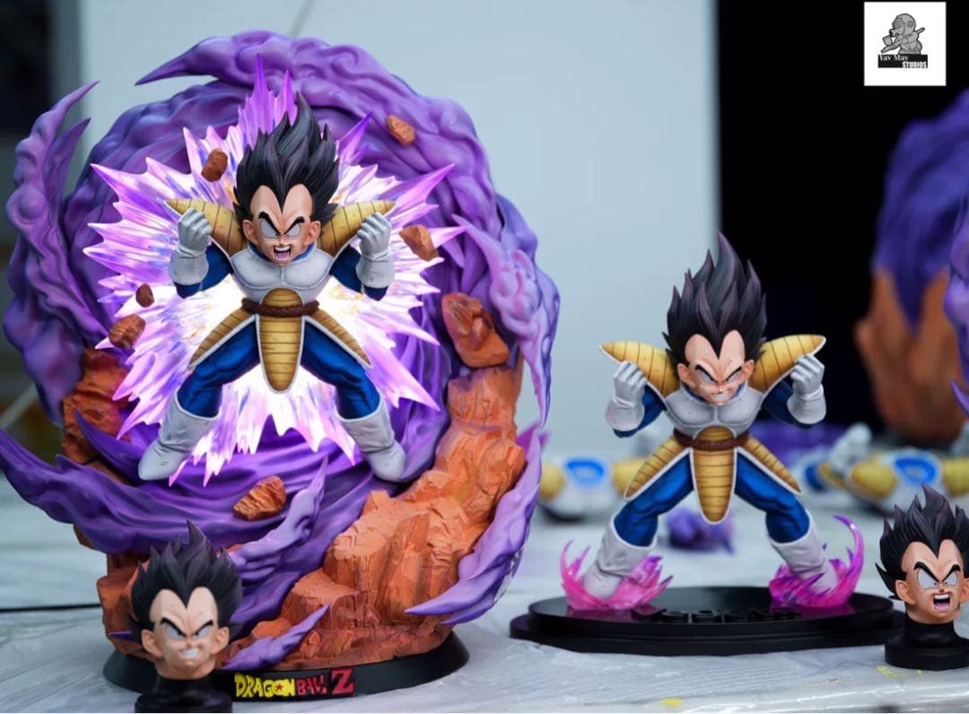 ドラゴンボール ベジータ ガレキ ガレージキット スタチュー X④⑧