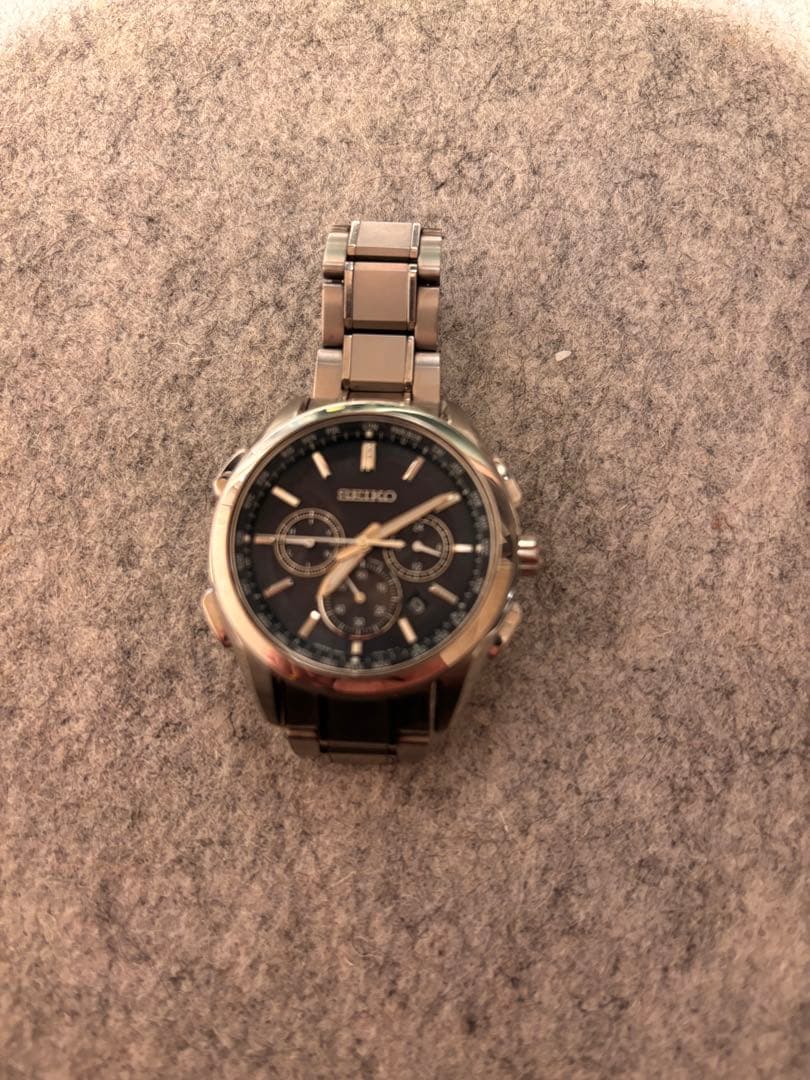 セイコー ブライツ 8b92-0aa0 ソーラーウオッチ（電池切れ）