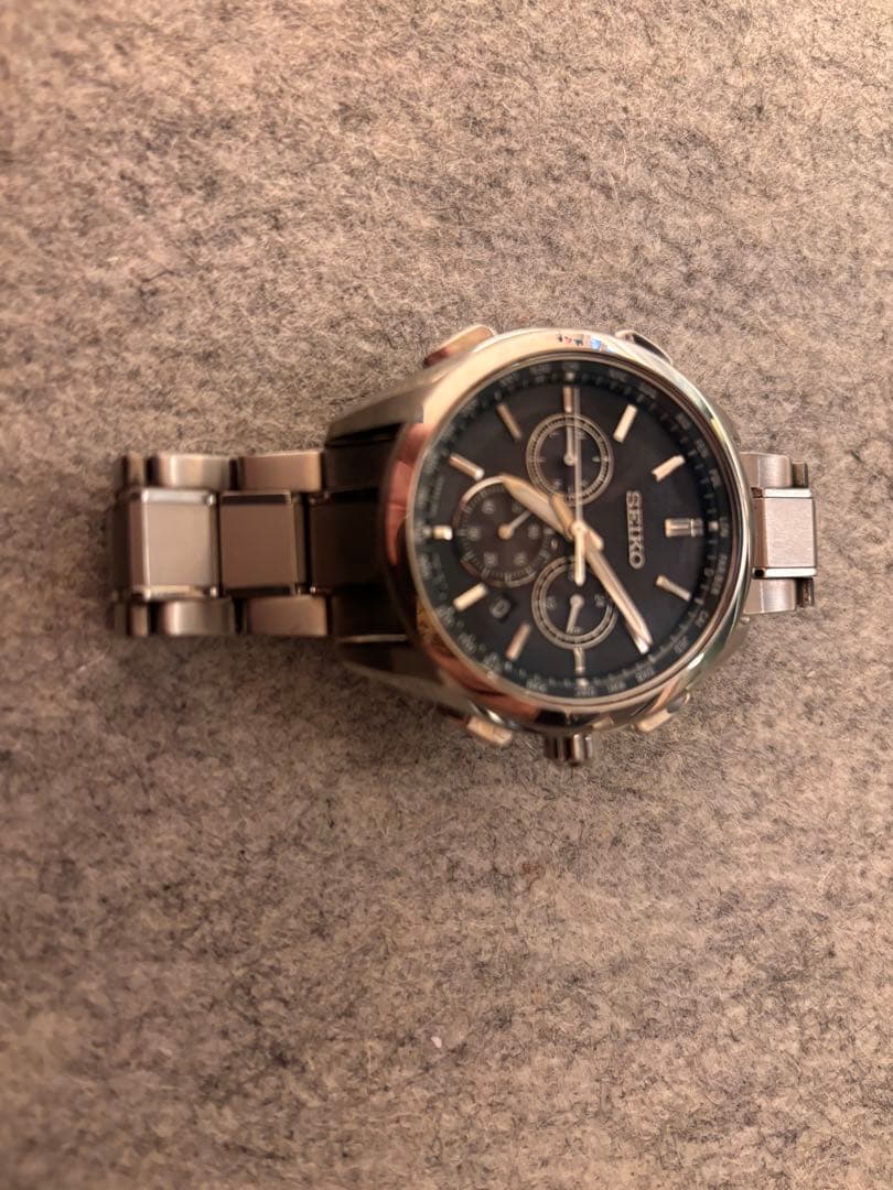 セイコー ブライツ 8b92-0aa0 ソーラーウオッチ（電池切れ）