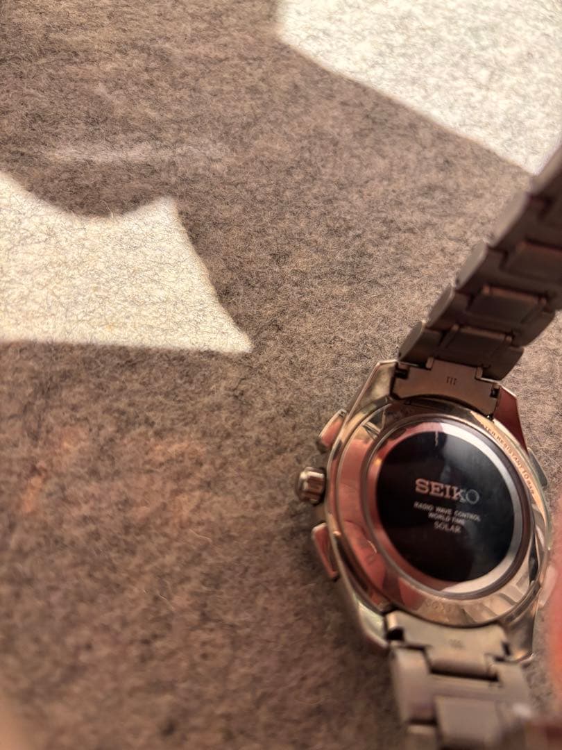 セイコー ブライツ 8b92-0aa0 ソーラーウオッチ（電池切れ）