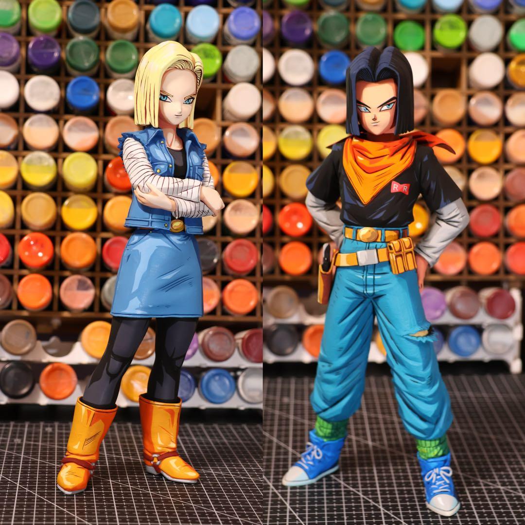 一番くじドラゴンボール　人造人間の恐怖 人造人間 二次元 リペイントフィギュア