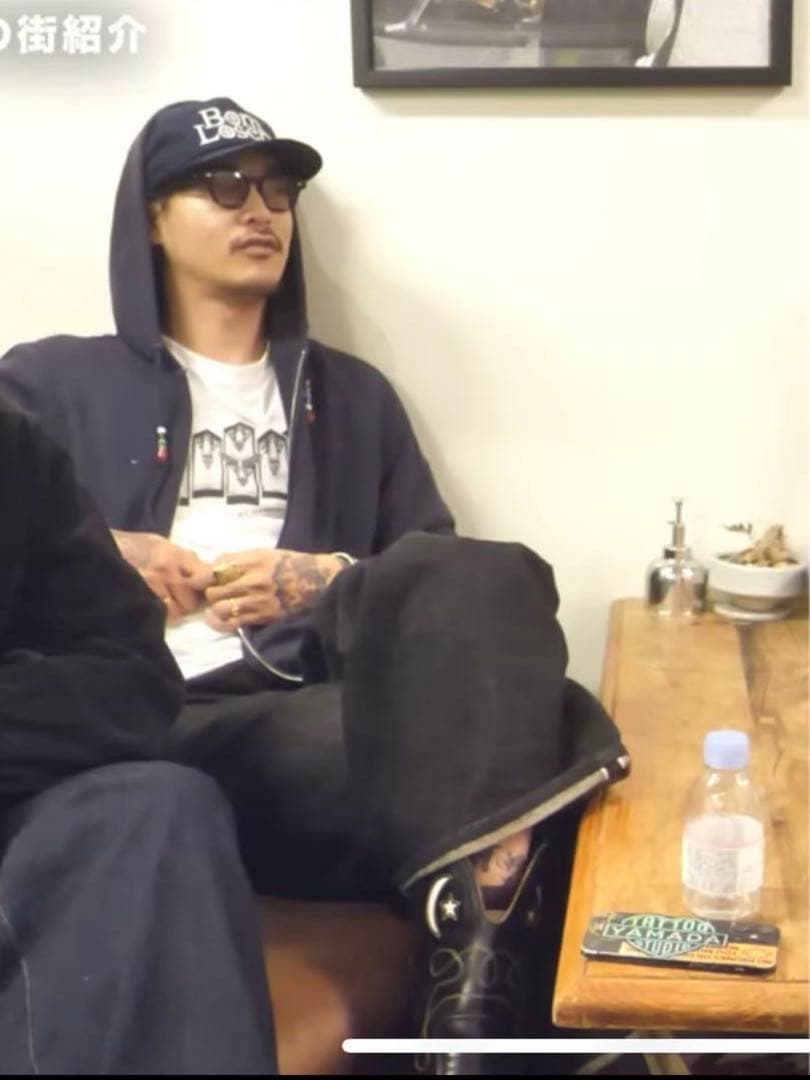 SEARS スウェットジップパーカー片爪 茄子紺 60s US vintage