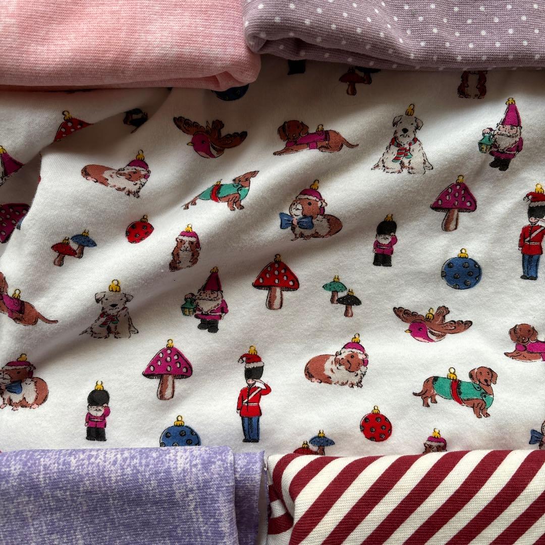 クリスマス柄　スムースニット