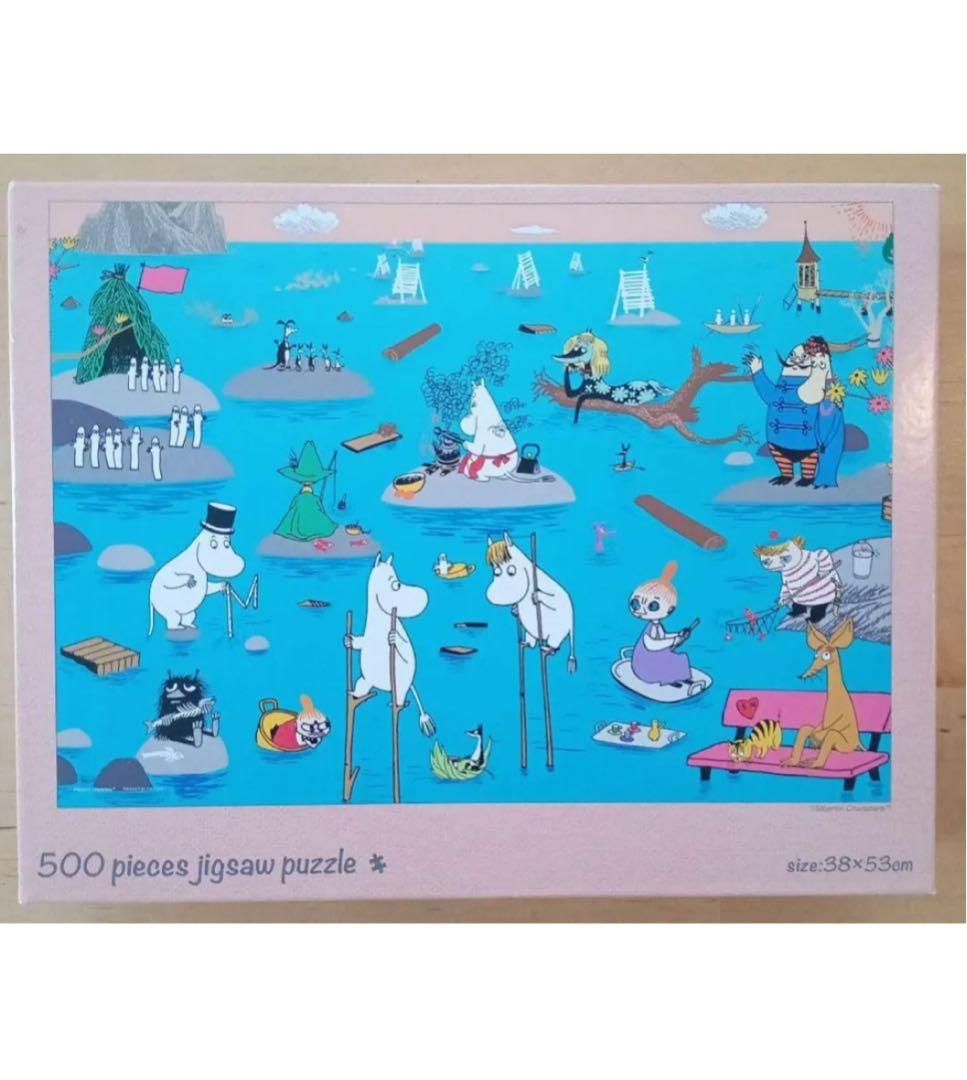 ムーミン 500ピース ジグソーパズル 恋するムーミン