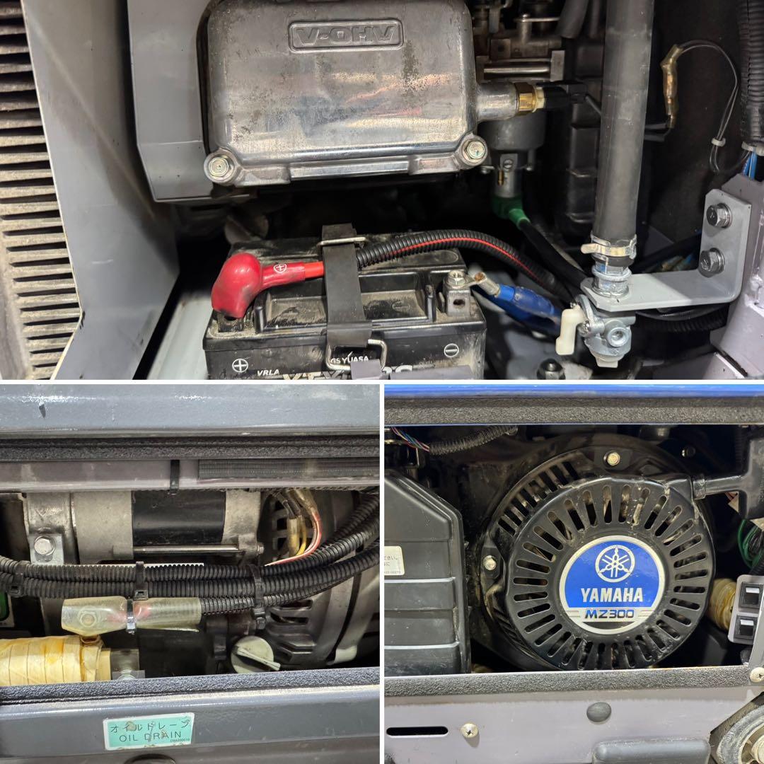 【美品】デンヨー GW155ES 溶接機 発電機 アーク溶接 ガソリン 溶接