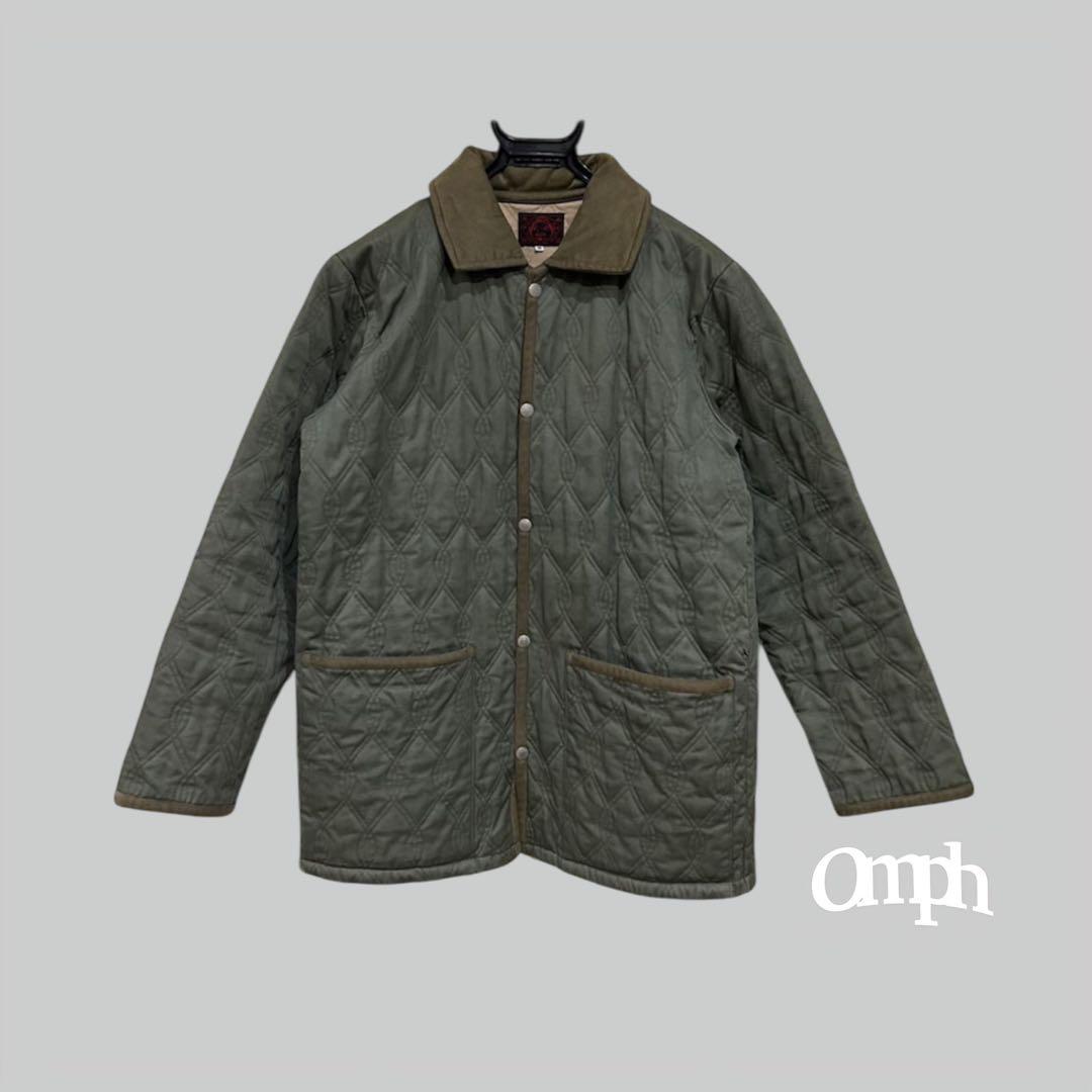 ＊エヴィス EVISU バックカモメ キルティング ジャケット アウター 38