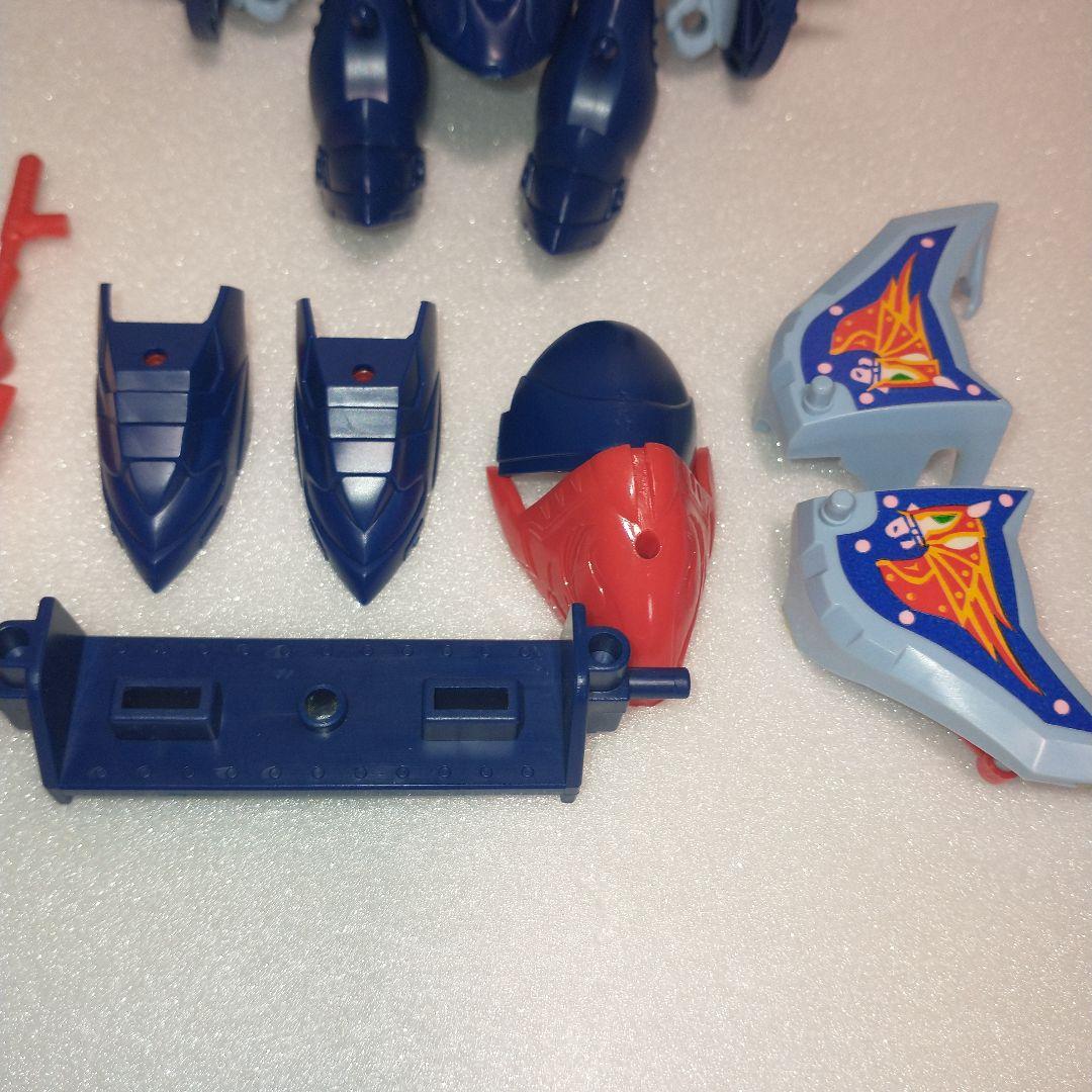 魔神英雄伝ワタル 2 騎神合体 新星龍神丸＆騎神丸セット　組済み