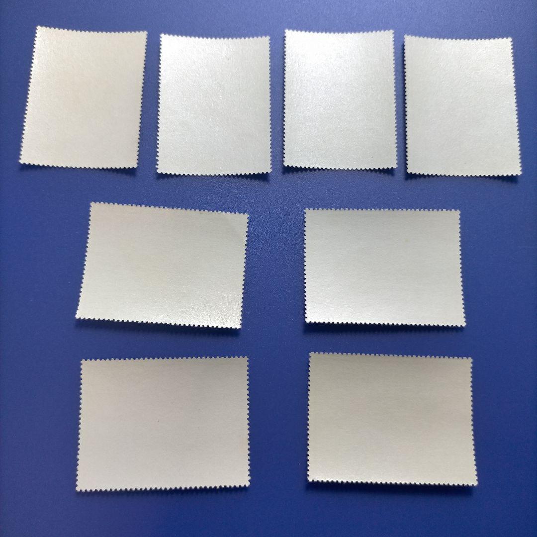 3460 外国切手 中央アフリカ 1988年 恐竜 8種完