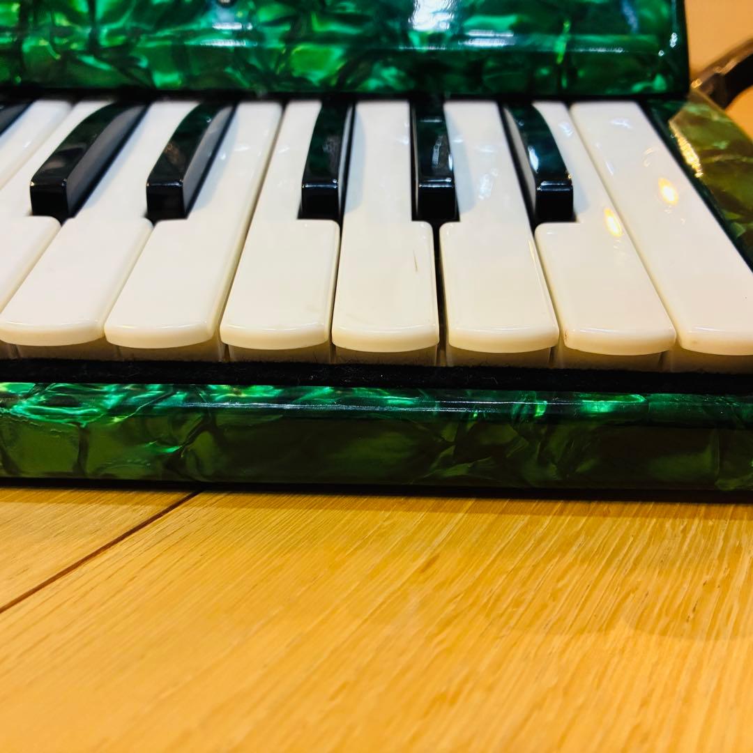 希少　YAMAHA ヤマハ アコーディオン A-32B ソフトケース付 レトロ