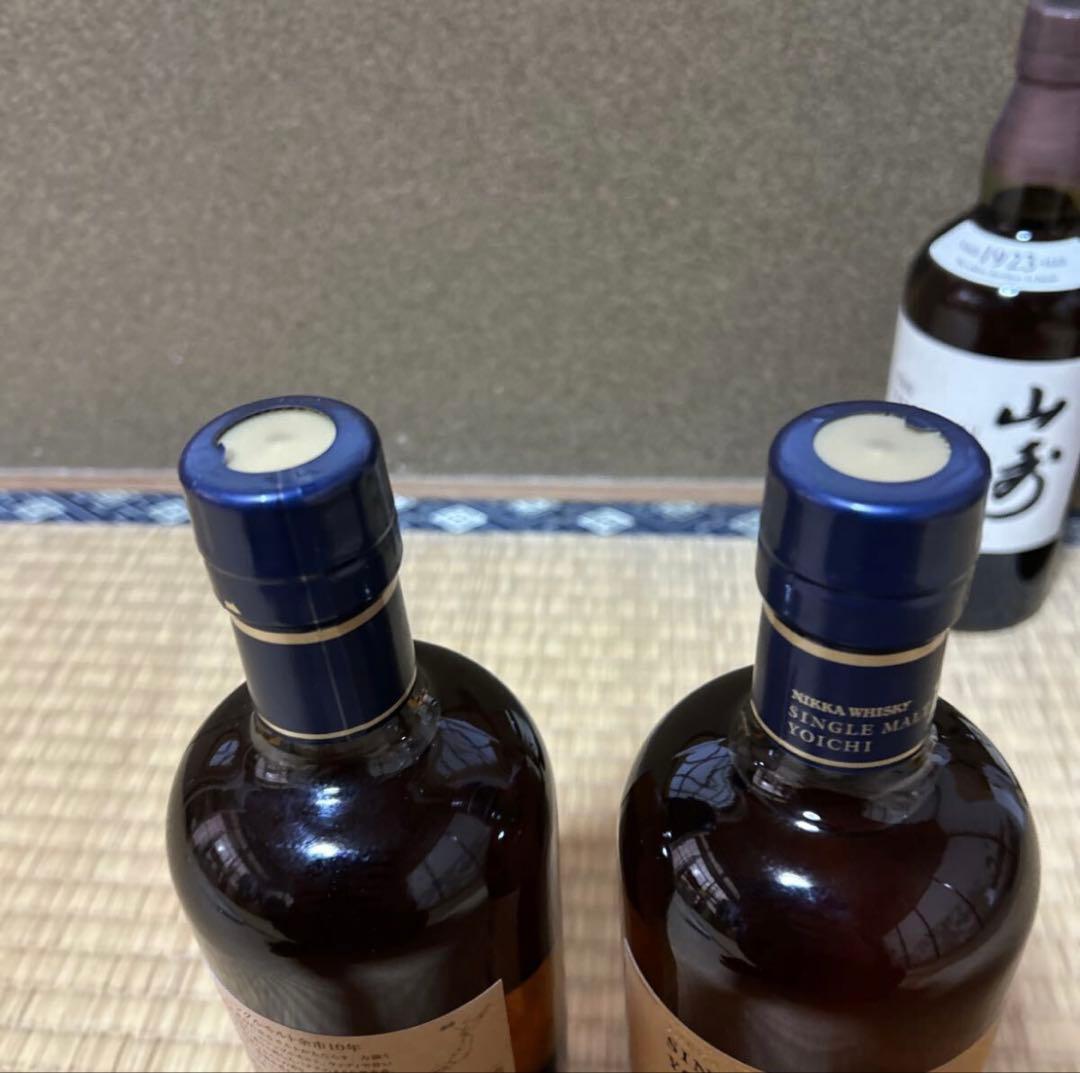 余市　余市10年　 ニッカ NIKKA ウイスキー 2本　ニッカウイスキー
