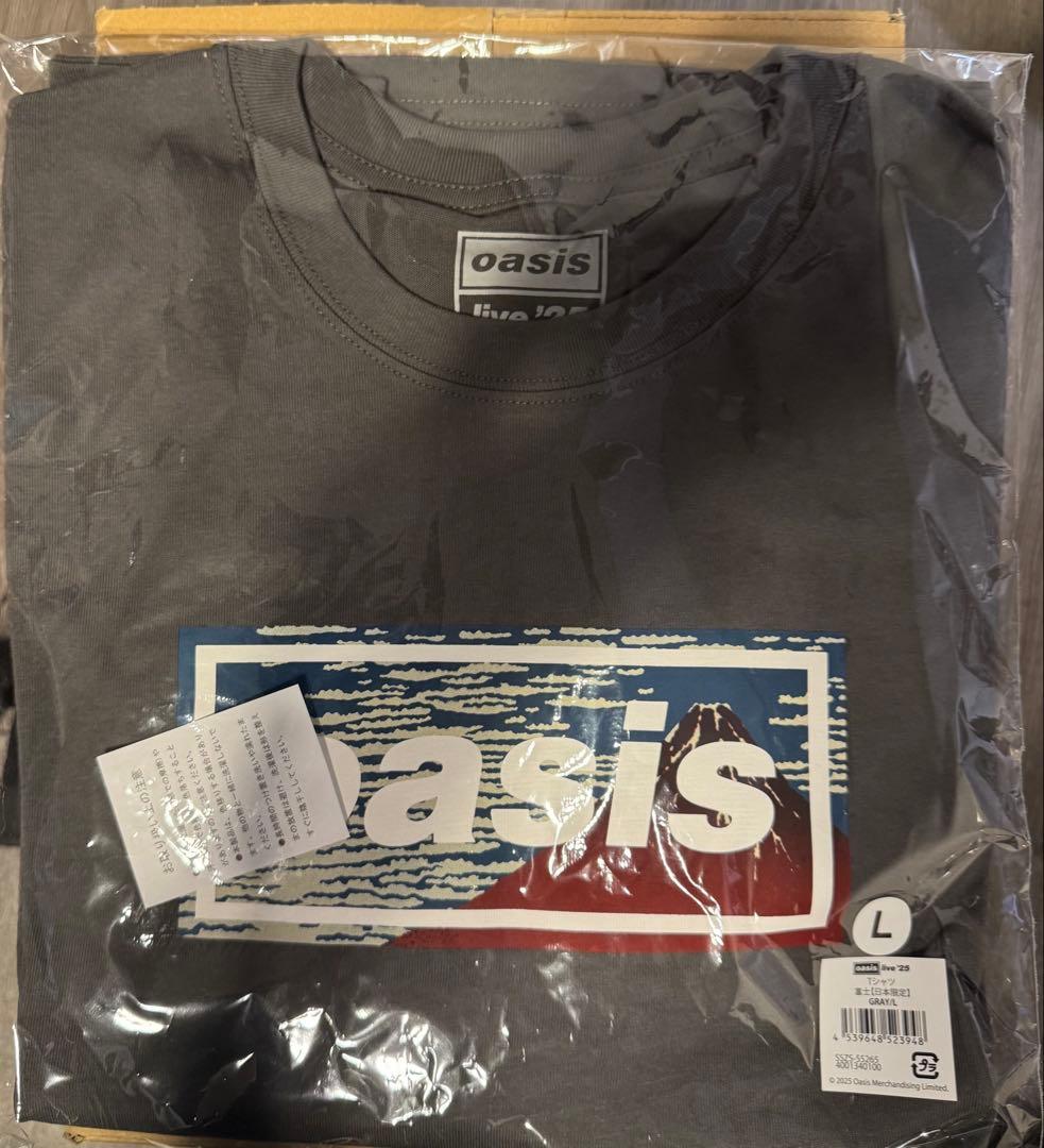 oasis Live '25 グッズ　Tシャツ 富士 【東京限定】