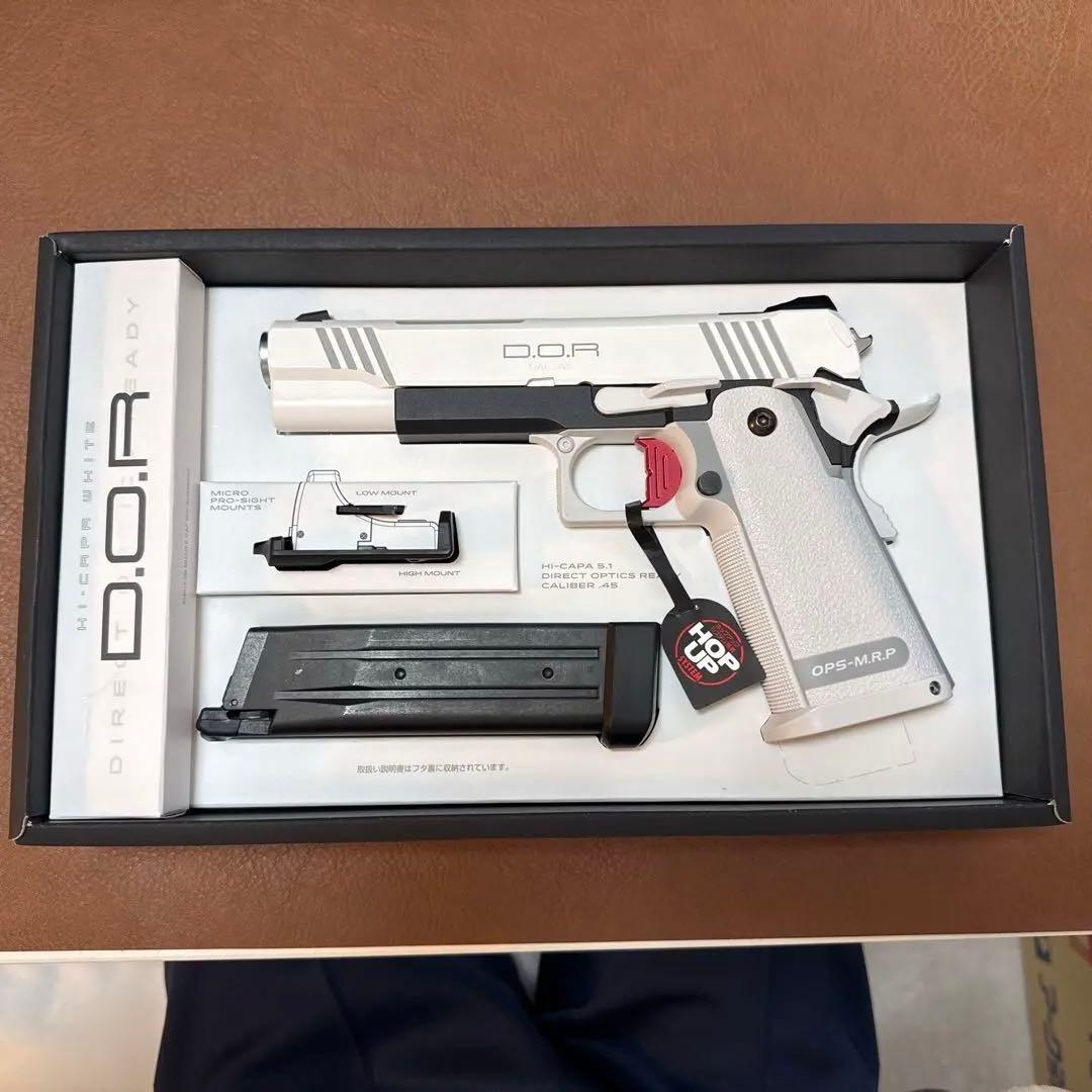 東京マルイ ガスガン ハイキャパ　ホワイト D.O.R