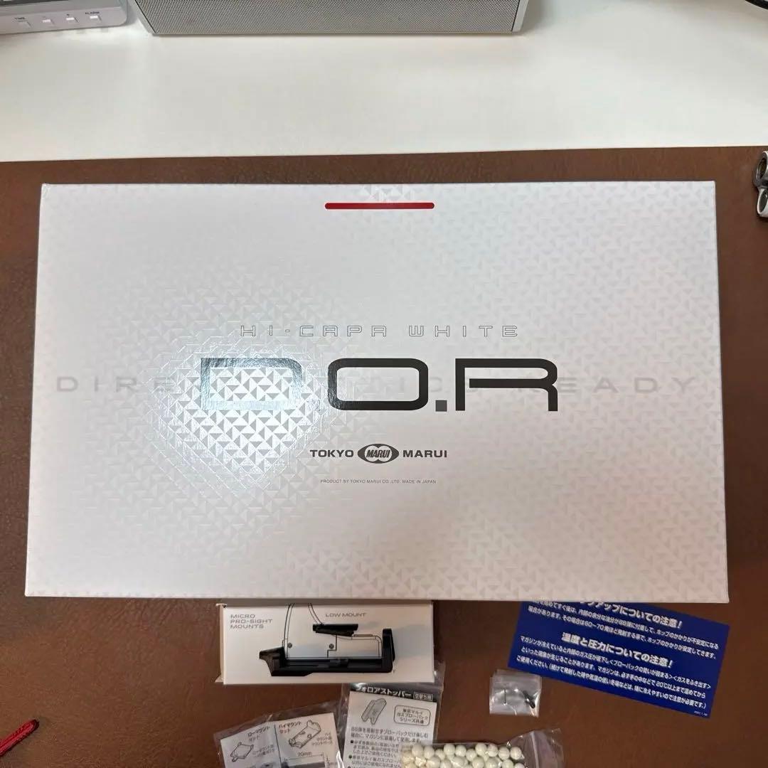 東京マルイ ガスガン ハイキャパ　ホワイト D.O.R