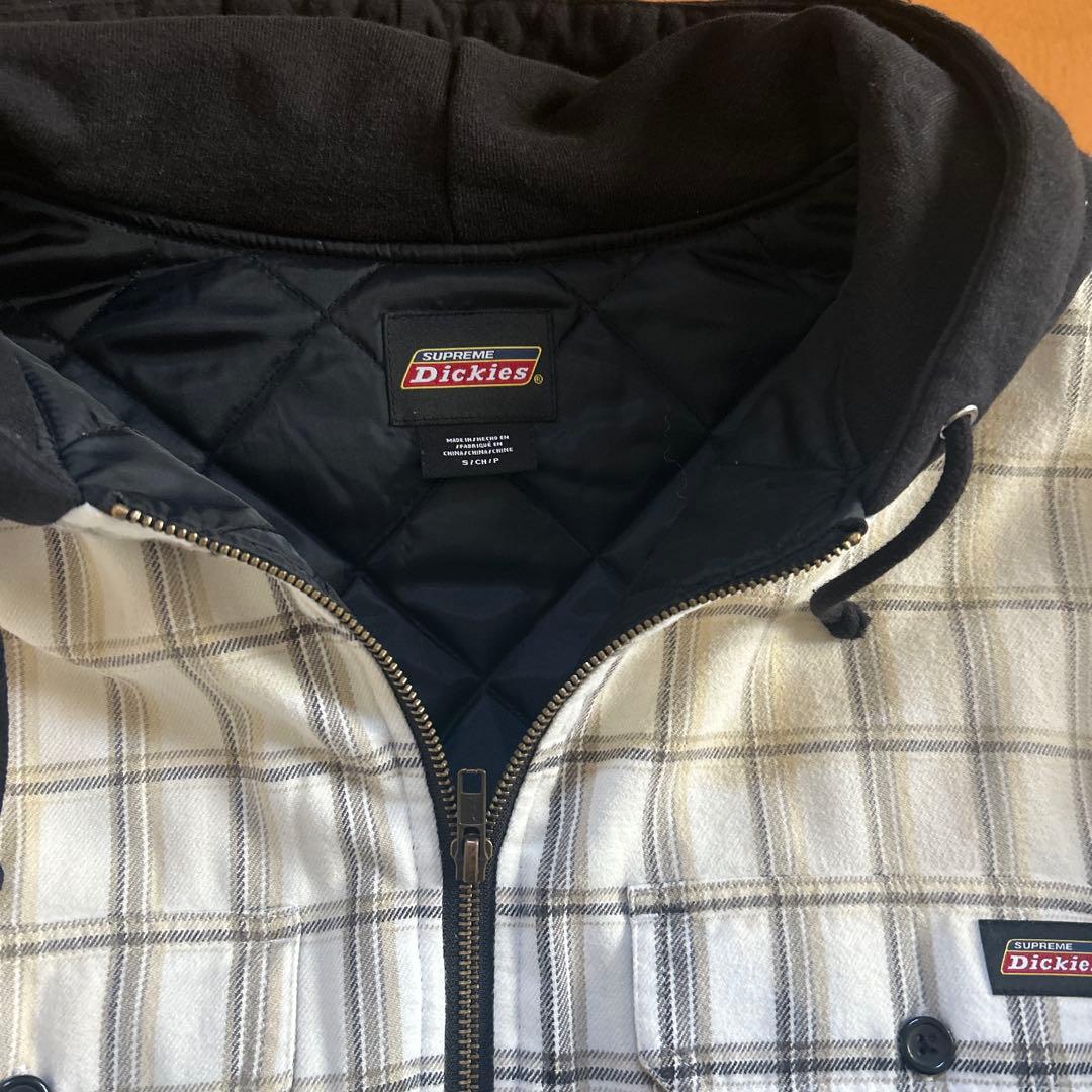 ジャケット・アウター Supreme Dickies Plaid Hooded Zip Shirt