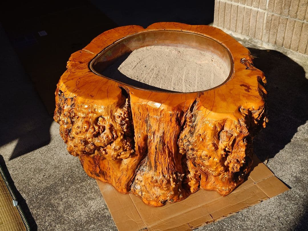 希少☆無垢材　火鉢
