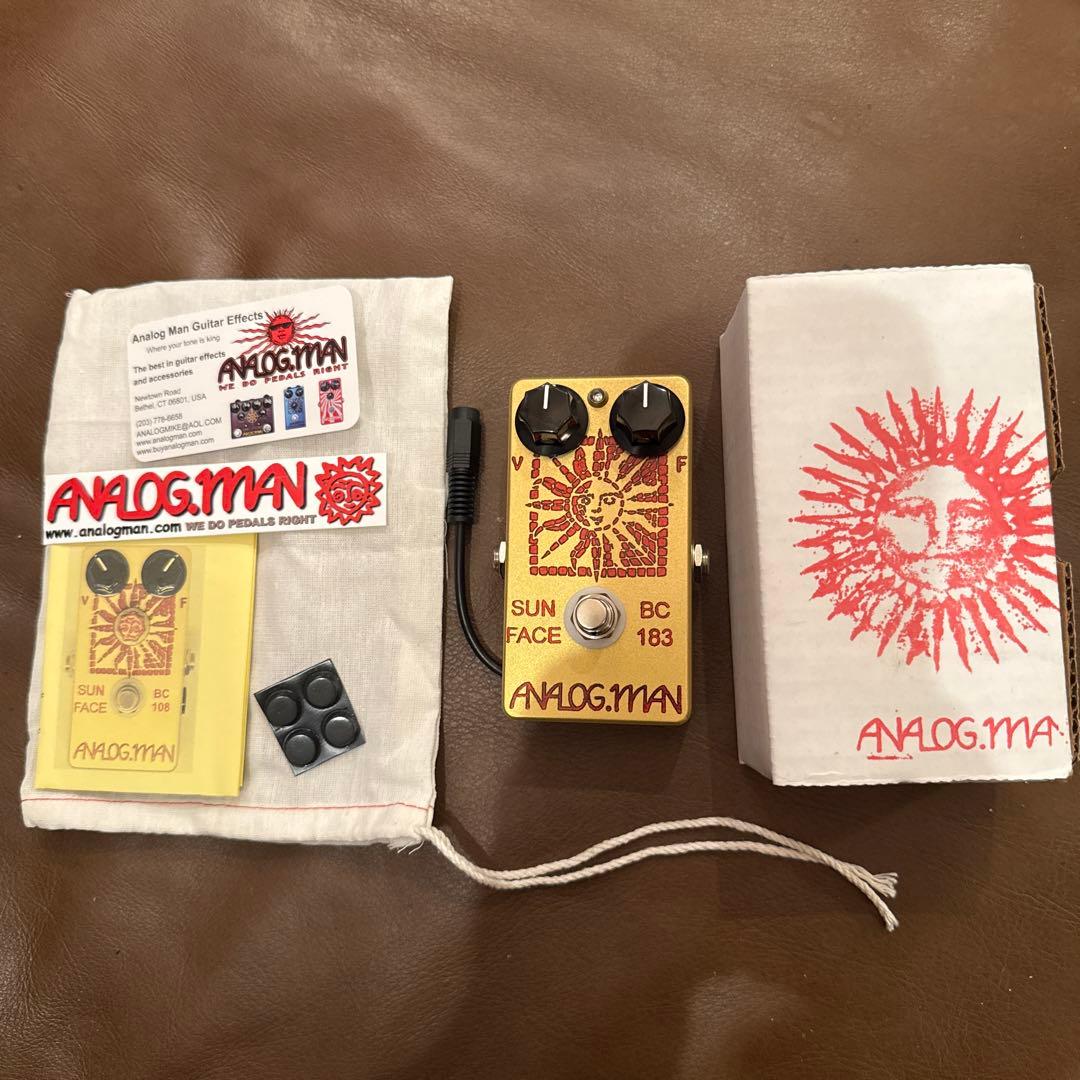 【ファズ】ANALOG.MAN SUN FACE BC 183