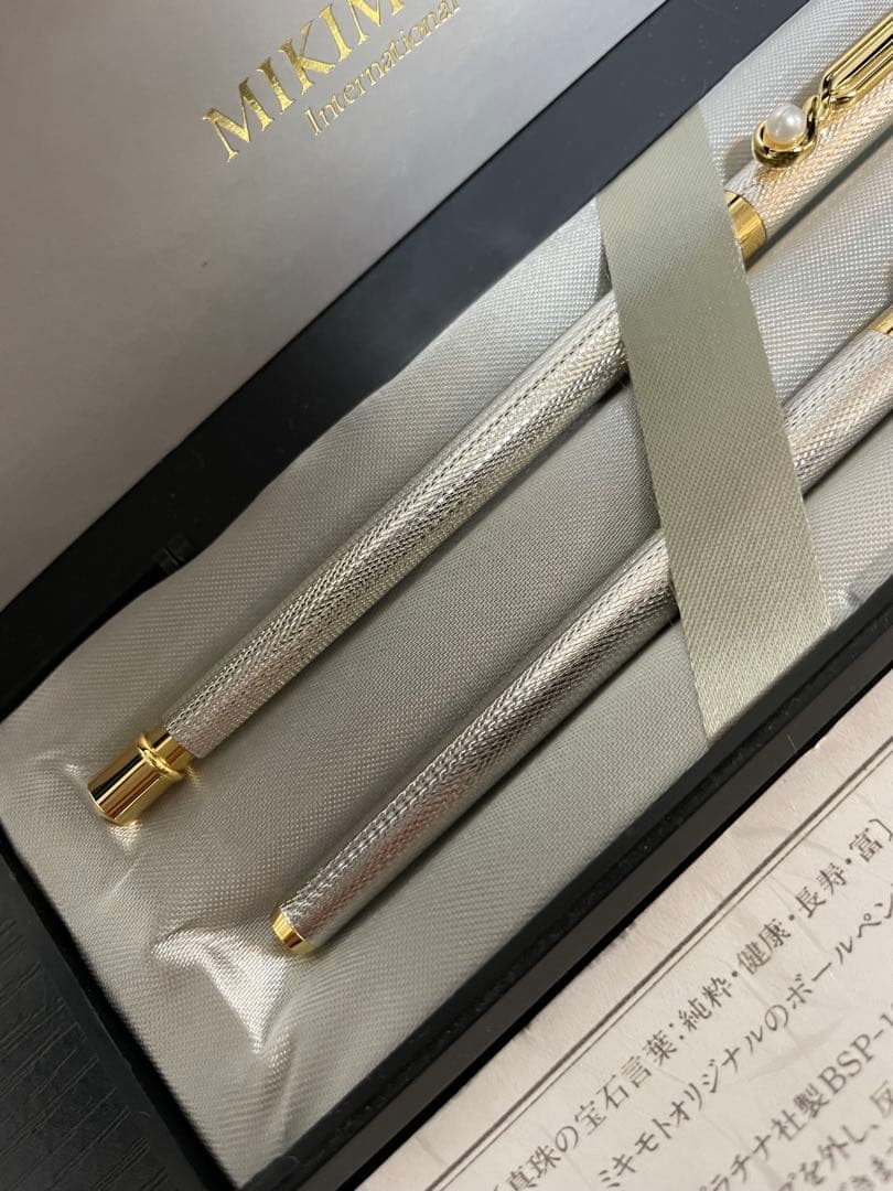 ミキモト シャーペン ボールペン シャープペンシル パール 真珠