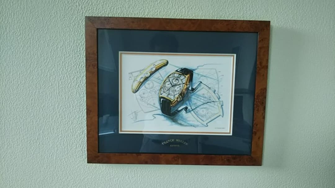 【貴重】フランクミュラー FRANCK MULLER 絵画 ②