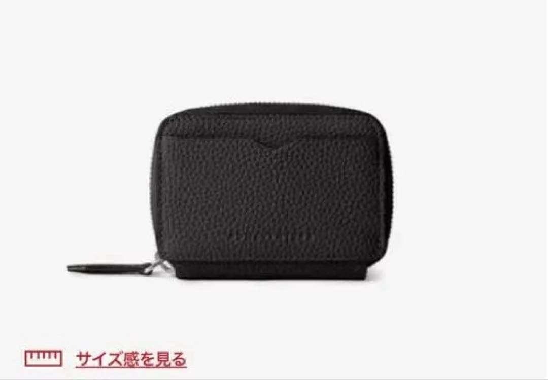 びび⭐︎BONAVENTURA ラウンドジップ スマートキーケース ブラック