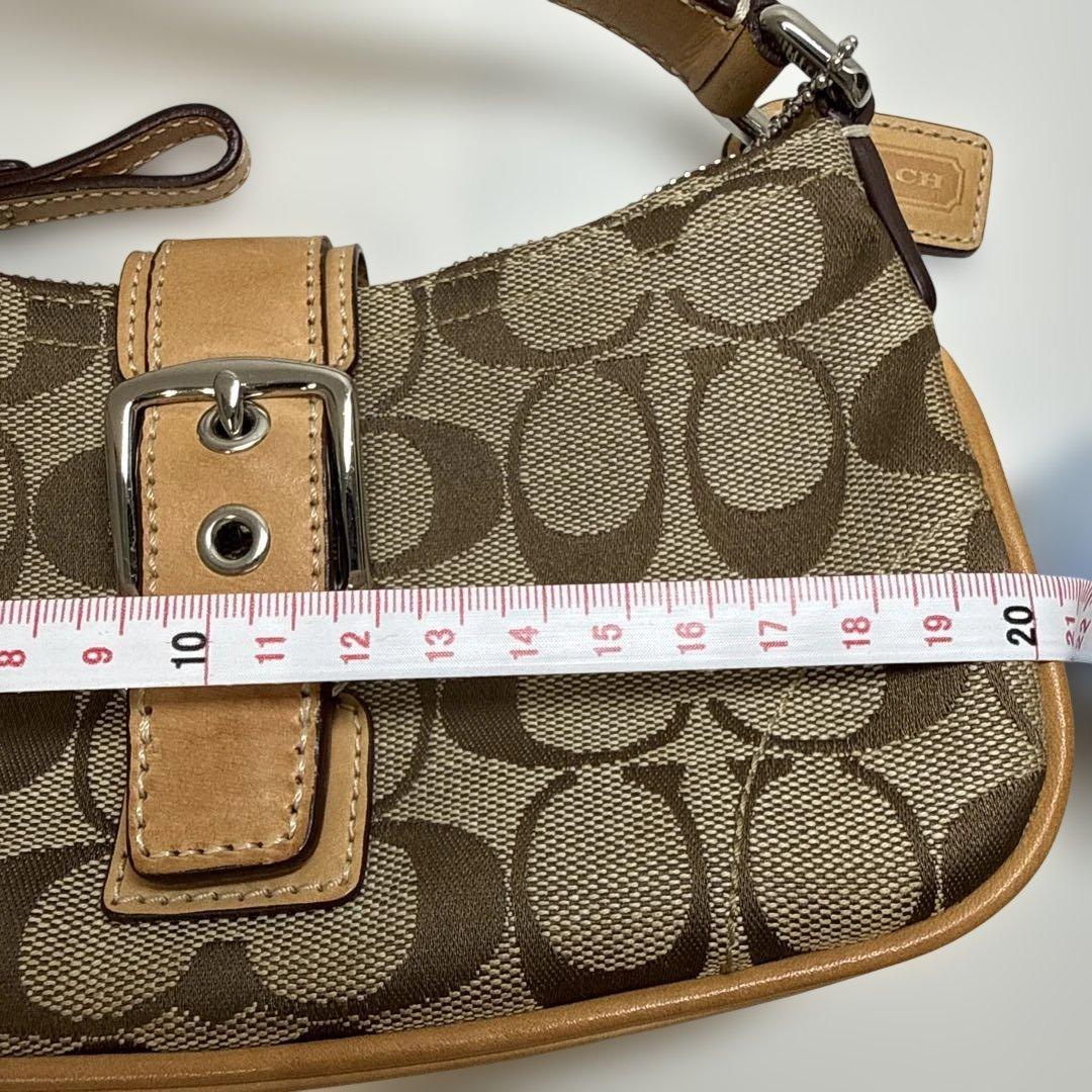 COACH ショルダーバッグ ロゴ柄